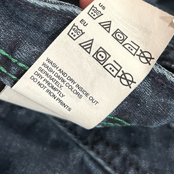 Tommy Hilfiger Curvy Boot Mid Rise Dark Wash Jeans Bootcut Stretch Denim Size 10 - Picture 8 of 12